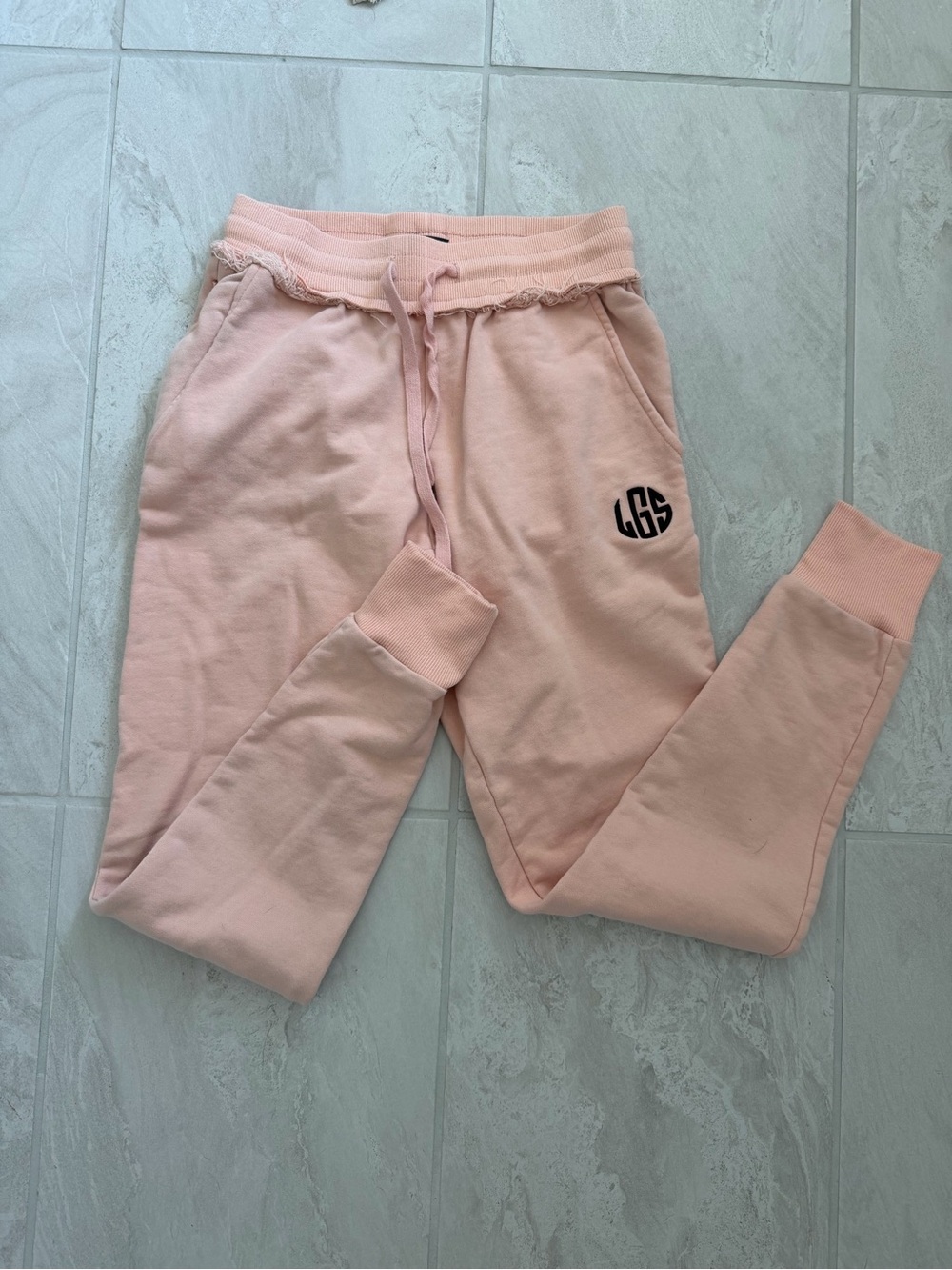 Let’s get serious Pink Jogger Sweatpants
